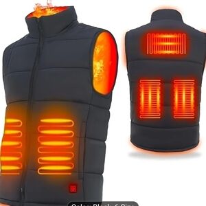 Brand New Heated Winter ☃️🥶 Black Vest Women's Size Small
